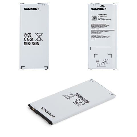 Акумулятор Samsung SM-A510 Galaxy A5 (2016), EB-BA510ABE, Original (PRC) | 3-12 міс. гарантії | АКБ, батарея, аккумулятор