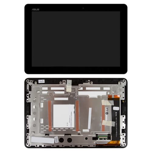 Дисплей Asus MeMO Pad 10 ME102A, черный | с тачскрином | с передней панелью | B101EAN01.1, MCF-101-0990-01-FPC-V3.0, оригинал | дисплейный модуль, экран, монитор