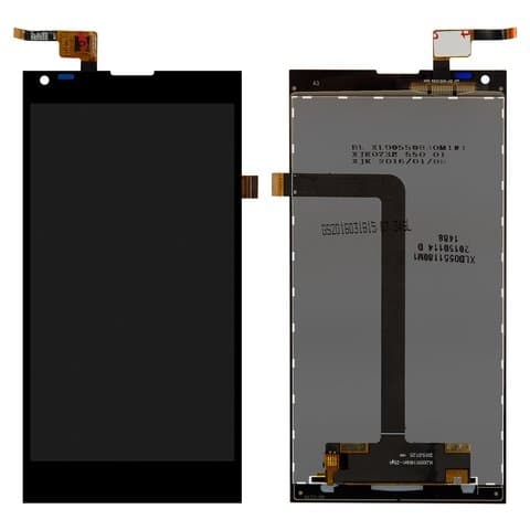 Дисплей Doogee DG550, черный | с тачскрином | Original (PRC) | дисплейный модуль, экран