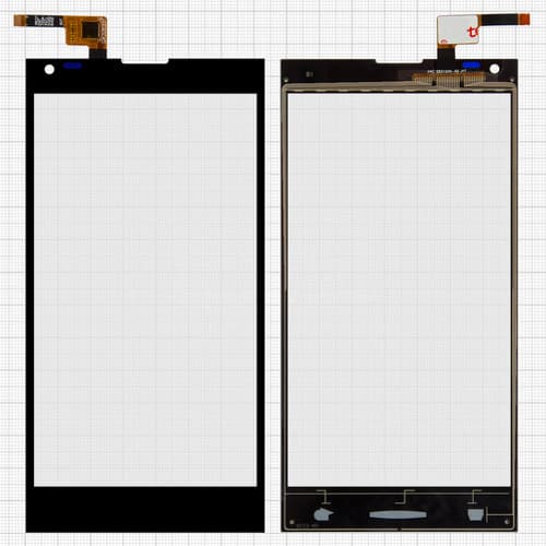 Тачскрин Doogee DG550, черный | оригинал | сенсорное стекло, экран