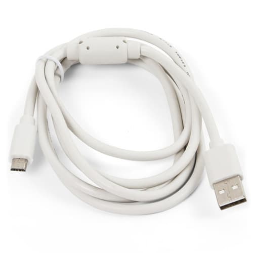 USB-кабель KS-U303, Micro-USB, 150 см, білий