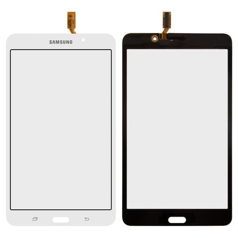 Тачскрин Samsung SM-T230 Galaxy Tab 4 7.0, SM-T231 Galaxy Tab 4 7.0 3G, SM-T235 Galaxy Tab 4 7.0 LTE, белый, Original (PRC) | версия Wi-Fi | сенсорное стекло, экран