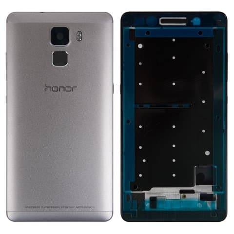 Корпус Huawei Honor 7, серебристый, Original (PRC), (панель, панели)