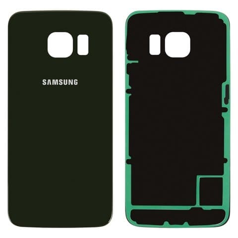 Задняя крышка Samsung SM-G925 Galaxy S6 EDGE, зеленая, изумрудная, Original (PRC) | корпус, панель аккумулятора, АКБ, батареи