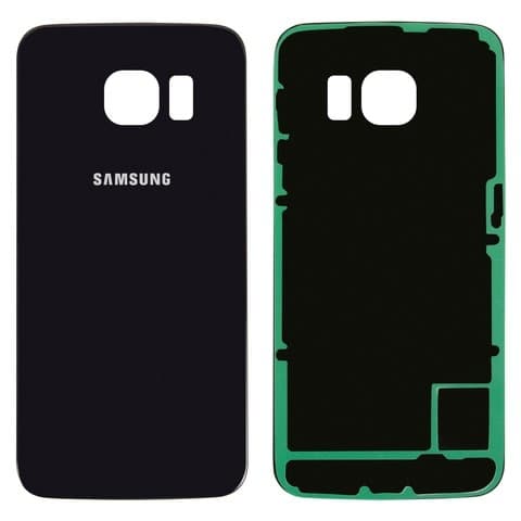 Задняя крышка Samsung SM-G925 Galaxy S6 EDGE, синяя, Original (PRC) | корпус, панель аккумулятора, АКБ, батареи