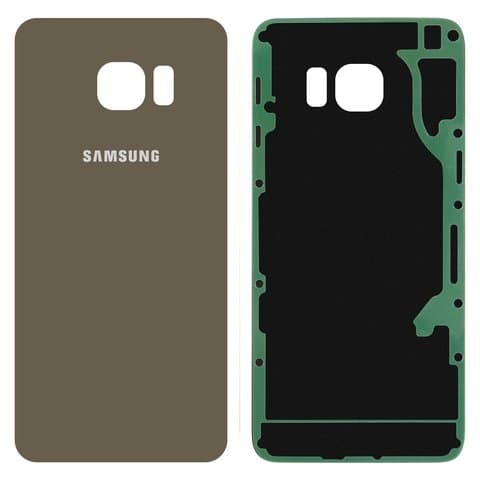 Задняя крышка Samsung SM-G928 Galaxy S6 EDGE Plus, золотистая, Original (PRC) | корпус, панель аккумулятора, АКБ, батареи