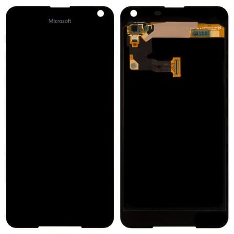 Дисплей Nokia Lumia 650, чорний | з тачскріном | Original (PRC) | дисплейный модуль, экран