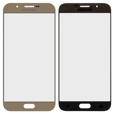 Стекло дисплея Samsung SM-A800 Dual Galaxy A8, золотистое | стекло тачскрина