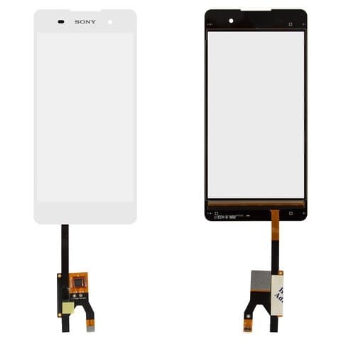 Тачскрин Sony F3311 Xperia E5, белый | Original (PRC) | сенсорное стекло, экран