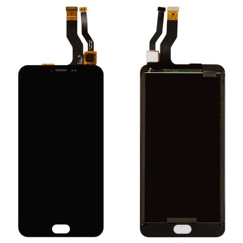 Дисплей Meizu M1 Metal, черный | с тачскрином | Original (PRC) | дисплейный модуль, экран