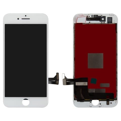 Дисплей Apple iPhone 7, белый | с тачскрином | Original (PRC) | дисплейный модуль, экран