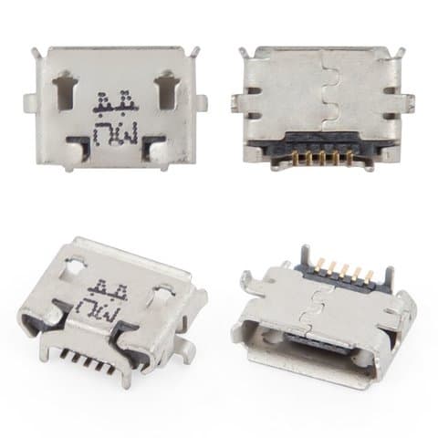 Коннектор зарядки для мобильных телефонов, 5 pin, тип 10, micro-USB