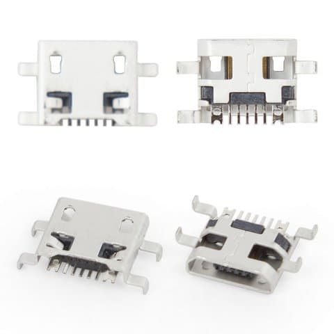 Коннектор зарядки, 7 pin, тип11, micro-USB, (гнездо, разъем, слот)