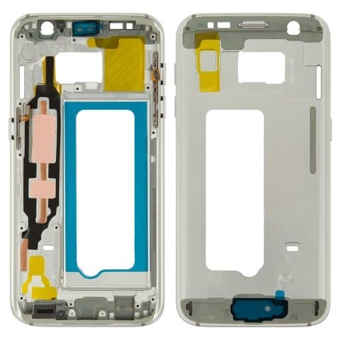 Средняя часть корпуса Samsung SM-G930 Galaxy S7, белая, Original (PRC), (сердцевина, основа, станина, середина)