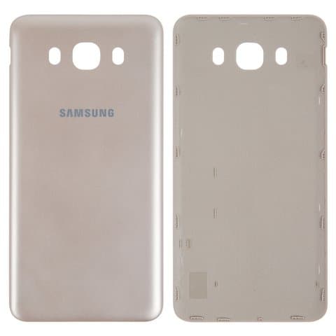Задняя крышка Samsung SM-J710 Galaxy J7 (2016), золотистая, Original (PRC) | корпус, панель аккумулятора, АКБ, батареи