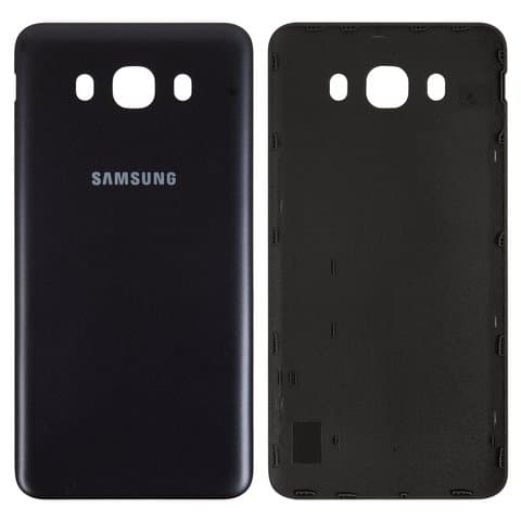 Задняя крышка Samsung SM-J710 Galaxy J7 (2016), черная, Original (PRC) | корпус, панель аккумулятора, АКБ, батареи