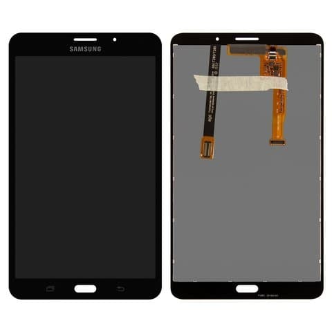 Дисплей Samsung SM-T285 Galaxy Tab A 7.0 (2016), чорний | з тачскріном | Original (PRC) | дисплейный модуль, экран