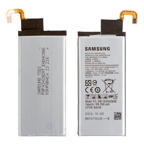 Акумулятор Samsung SM-G925 Galaxy S6 EDGE, EB-BG925ABE, Original (PRC) | 3-12 міс. гарантії | АКБ, батарея, аккумулятор