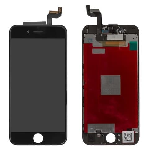 Дисплей Apple iPhone 6S, черный | с тачскрином | Copy, Tianma | дисплейный модуль, экран, монитор