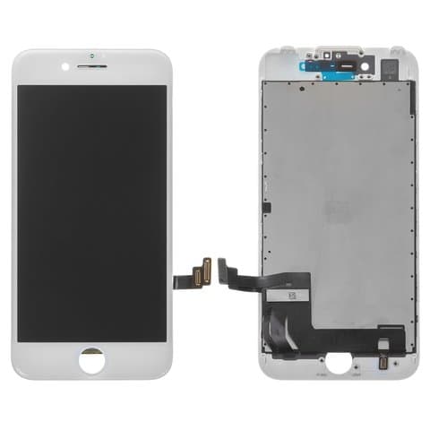 Дисплей Apple iPhone 7, білий | з тачскріном | Original (реновація) | дисплейный модуль, экран