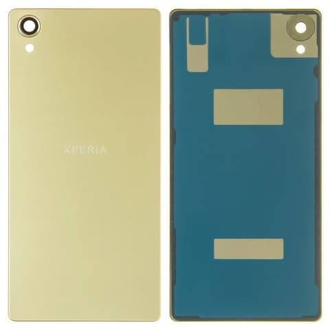 Задняя крышка Sony F8131 Xperia X Performance, золотистая, Original (PRC), Lime Gold, Original (PRC) | корпус, панель аккумулятора, АКБ, батареи