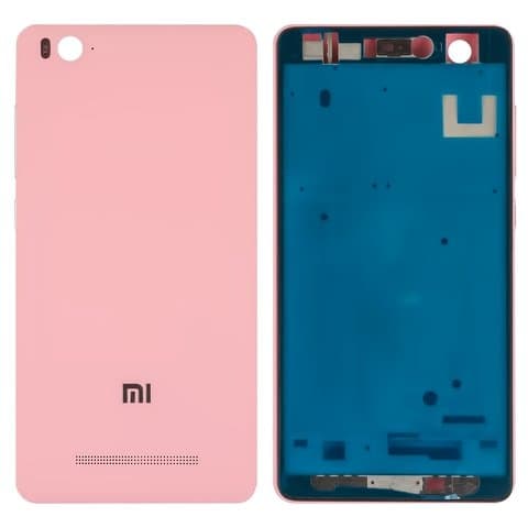 Корпус Xiaomi Mi 4c, розовый, Original (PRC), (панель, панели)