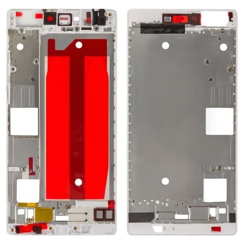 Рамка (основа) крепления дисплея Huawei P8, GRA-L09, белая