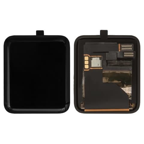 Дисплей Apple Watch 42mm, (Series 1), черный | с тачскрином | Original (PRC) | дисплейный модуль, экран, монитор