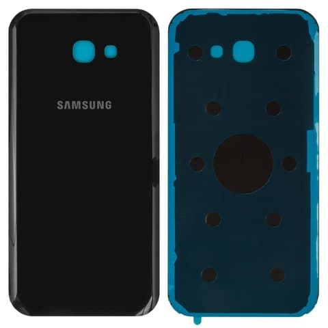 Задняя крышка Samsung SM-A720 Galaxy A7 (2017), черная, Original (PRC) | корпус, панель аккумулятора, АКБ, батареи