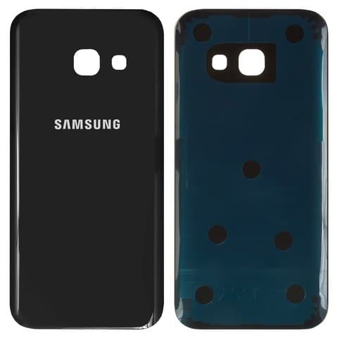 Задняя крышка Samsung SM-A320 Galaxy A3 (2017), черная, Original (PRC) | корпус, панель аккумулятора, АКБ, батареи
