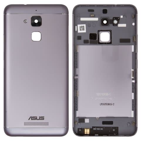 Задняя крышка Asus Zenfone 3 Max (ZC520TL), черная, Original (PRC) | корпус, панель аккумулятора, АКБ, батареи