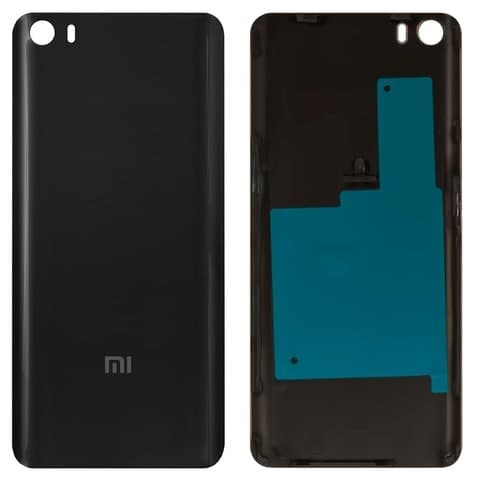 Задняя крышка Xiaomi Mi 5, 2015105, черная, Original (PRC) | корпус, панель аккумулятора, АКБ, батареи