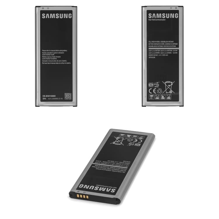 Акумулятор Samsung SM-N910 Galaxy Note 4, EB-BN910BBE, Original (PRC) | 3-12 міс. гарантії | АКБ, батарея, аккумулятор