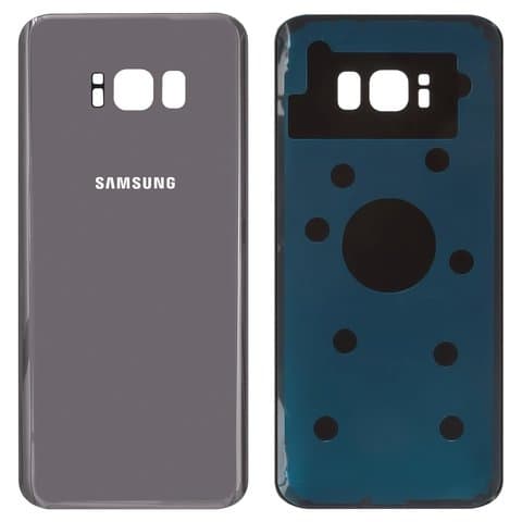 Задняя крышка Samsung SM-G955 Galaxy S8 Plus, серая, Orchid Gray, Original (PRC) | корпус, панель аккумулятора, АКБ, батареи