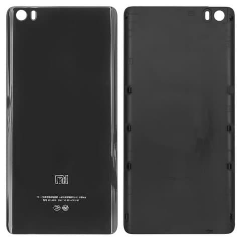 Задняя крышка Xiaomi Mi Note Pro, черная, пластик, High Copy | корпус, панель аккумулятора, АКБ, батареи