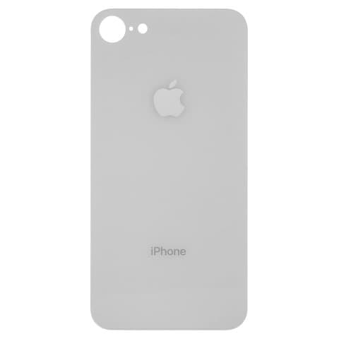 Задняя крышка Apple iPhone 8, белая, нужно снять стекло камеры, small hole, Original (PRC) | корпус, панель аккумулятора, АКБ, батареи