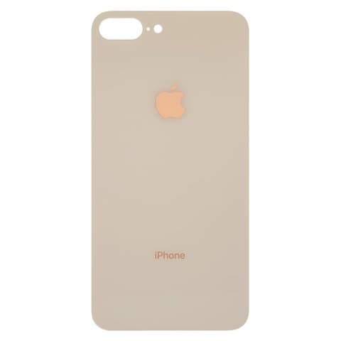 Задняя крышка Apple iPhone 8 Plus, золотистая, нужно снять стекло камеры, small hole, Original (PRC) | корпус, панель аккумулятора, АКБ, батареи