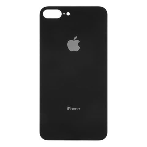 Задняя крышка Apple iPhone 8 Plus, черная, нужно снять стекло камеры, small hole, Original (PRC) | корпус, панель аккумулятора, АКБ, батареи