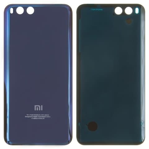 Задняя крышка Xiaomi Mi 6, MCE16, синяя, Original (PRC) | корпус, панель аккумулятора, АКБ, батареи