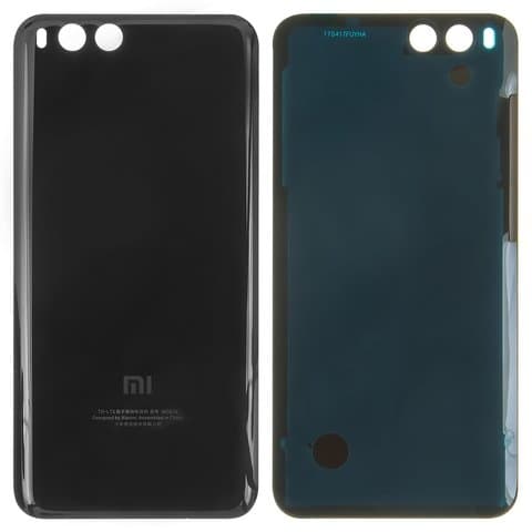Задняя крышка Xiaomi Mi 6, MCE16, черная, Original (PRC) | корпус, панель аккумулятора, АКБ, батареи