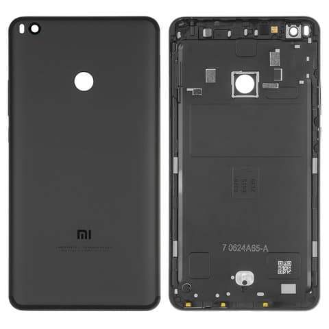 Задняя крышка Xiaomi Mi Max 2, MDE40, MDI40, черная, Original (PRC) | корпус, панель аккумулятора, АКБ, батареи