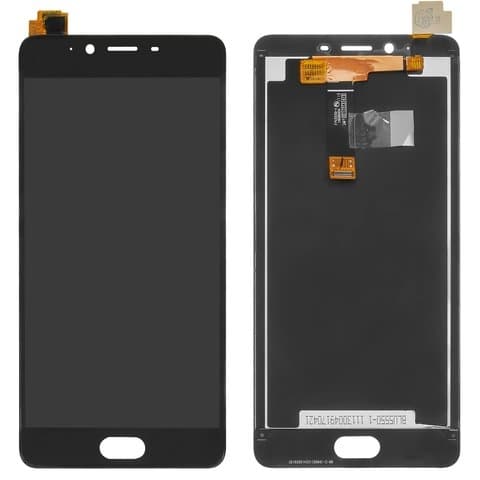 Дисплей Meizu E2, чорний | з тачскріном | Original (PRC) | дисплейный модуль, экран