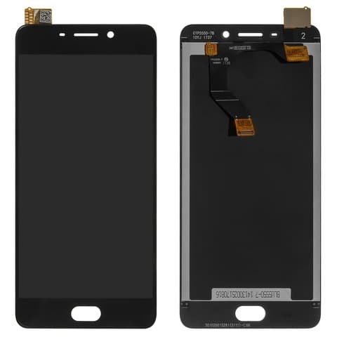 Дисплей Meizu M6 Note, M721H, черный | с тачскрином | Original (PRC) | дисплейный модуль, экран, монитор