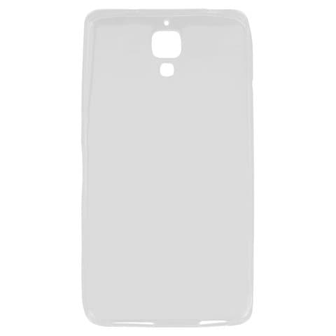 Чехол силиконовый Xiaomi Mi 4, бесцветный, прозрачный