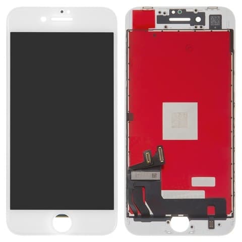 Дисплей Apple iPhone 8, iPhone SE 2020, iPhone SE 2022, белый | с тачскрином | Original (реновация) | дисплейный модуль, экран, монитор