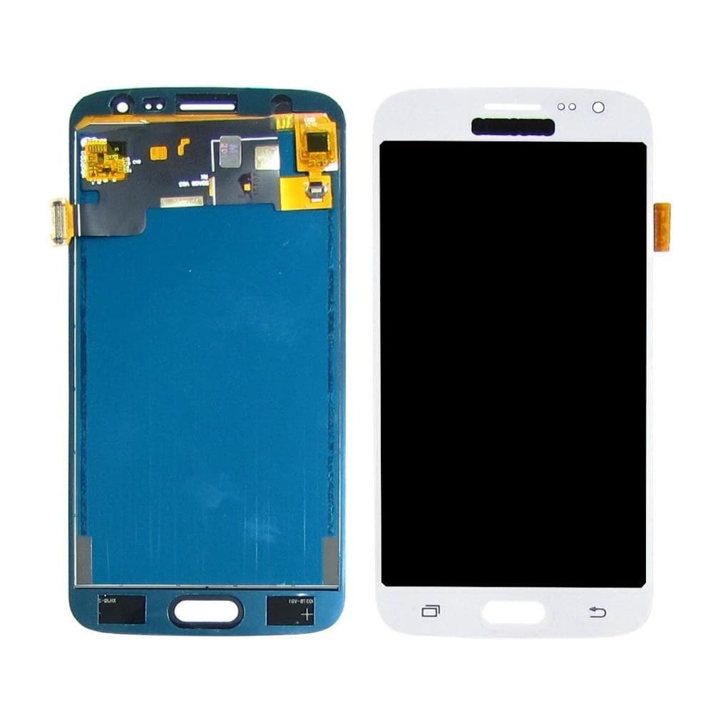 Дисплей Samsung SM-J210 Galaxy J2 (2016), белый | с тачскрином | High Copy, IPS | дисплейный модуль, экран