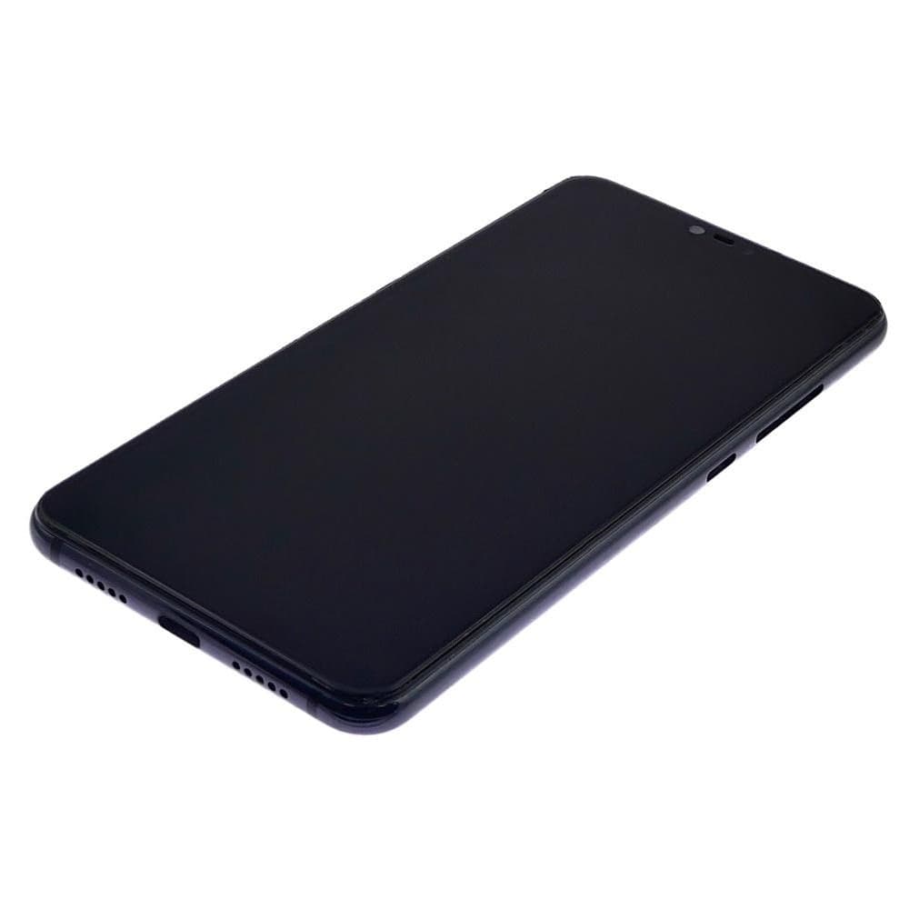 Дисплей Xiaomi Mi 8 Lite, M1808D2TE, M1808D2TC, M1808D2TG, черный | с тачскрином | с передней панелью | High Copy | дисплейный модуль, экран