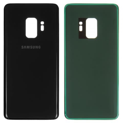 Задняя крышка Samsung SM-G960 Galaxy S9, черная, Midnight Black, Original (PRC) | корпус, панель аккумулятора, АКБ, батареи