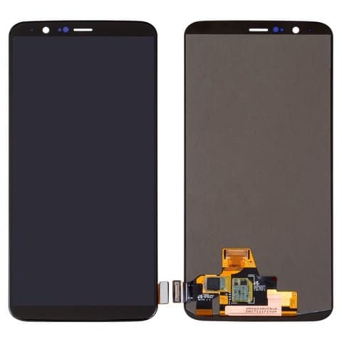 Дисплей OnePlus 5T, A5010, черный | с тачскрином | Original (PRC) | дисплейный модуль, экран