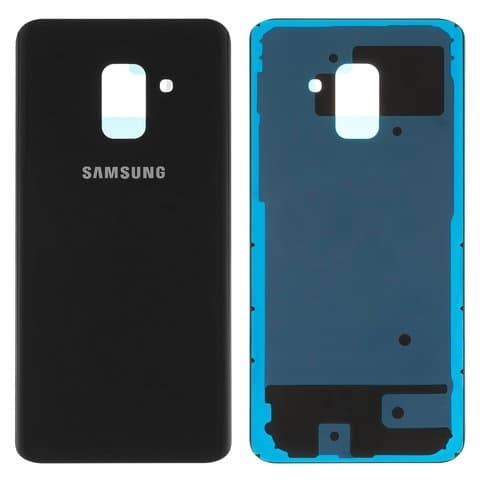 Задняя крышка Samsung SM-A530 Galaxy A8 (2018), черная, Original (PRC) | корпус, панель аккумулятора, АКБ, батареи